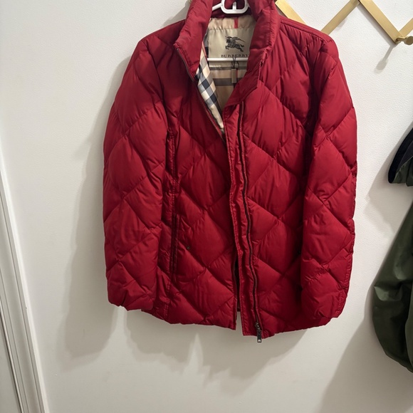 Burberry Puffer coat, size S,red - Picture 2 of 3